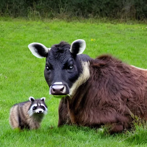 Cows & Raccoons